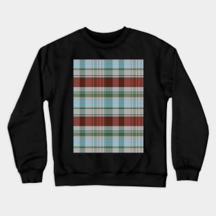 Festive Winter Tartan - Red, Blue, Green, Grey -  Cozy Winter Collection Crewneck Sweatshirt